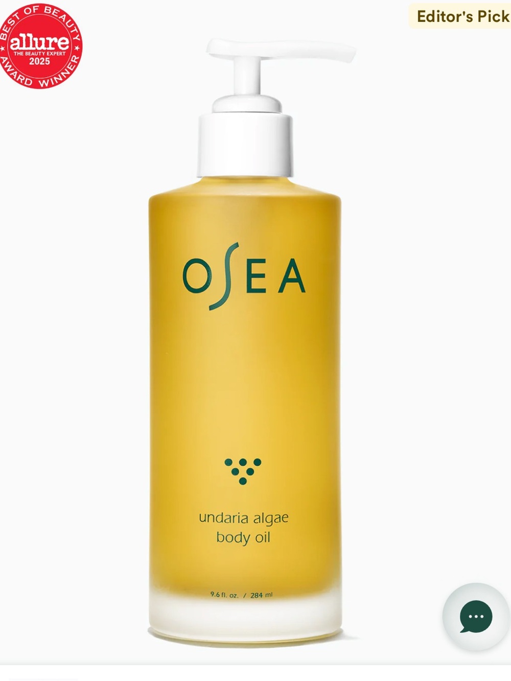 OSea Undaria Algae Body Oil new in box $100